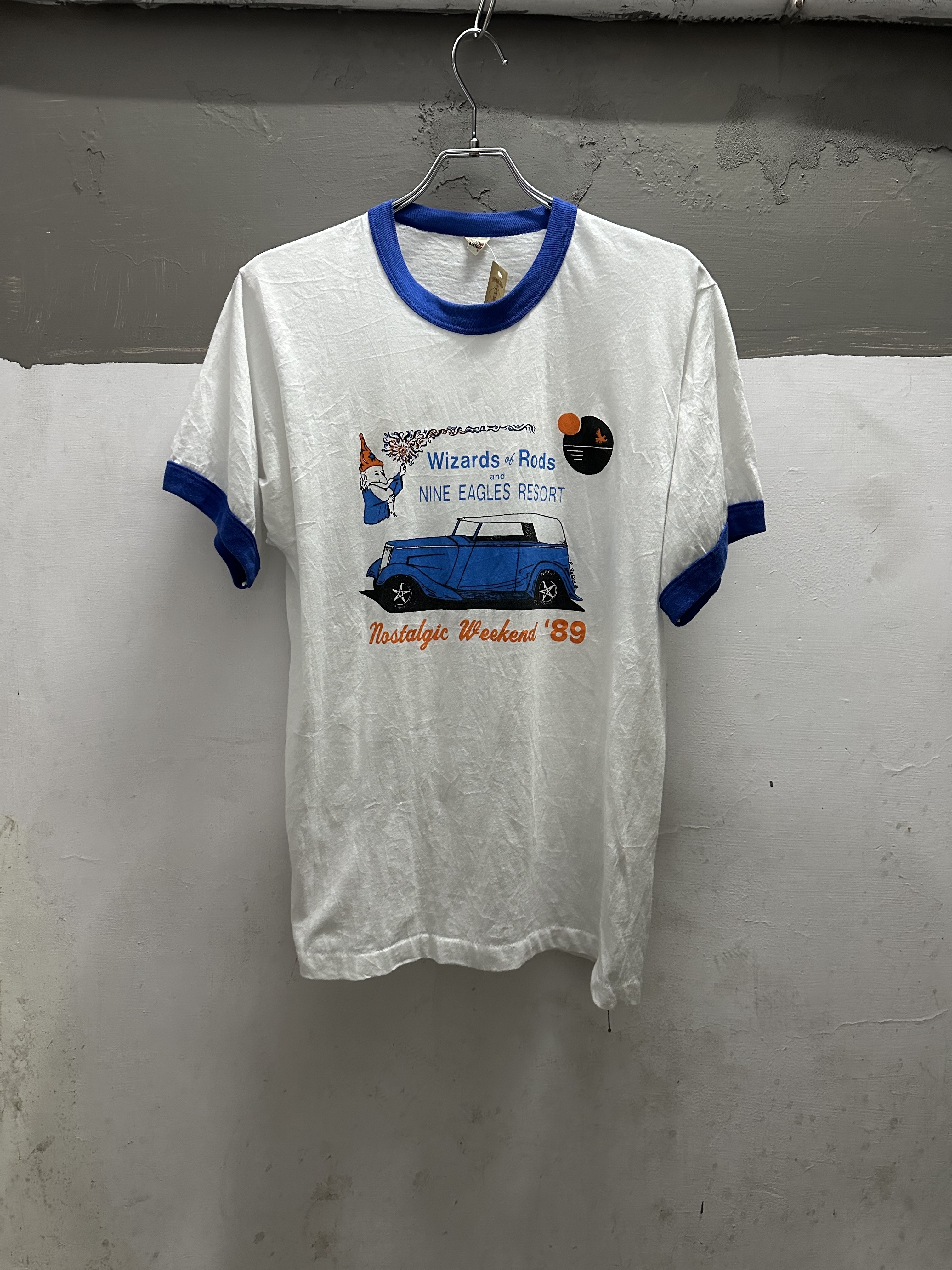 80’s HOD ROD Ringer T-Shirt (Made In USA)