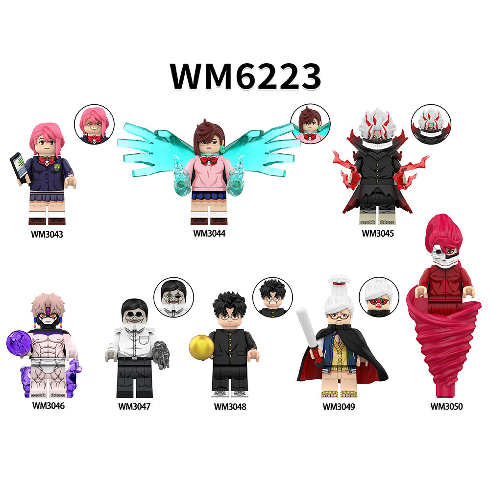 Dan Da Dan Custom Minifigures Minifigs Set Fit Lego WM6223