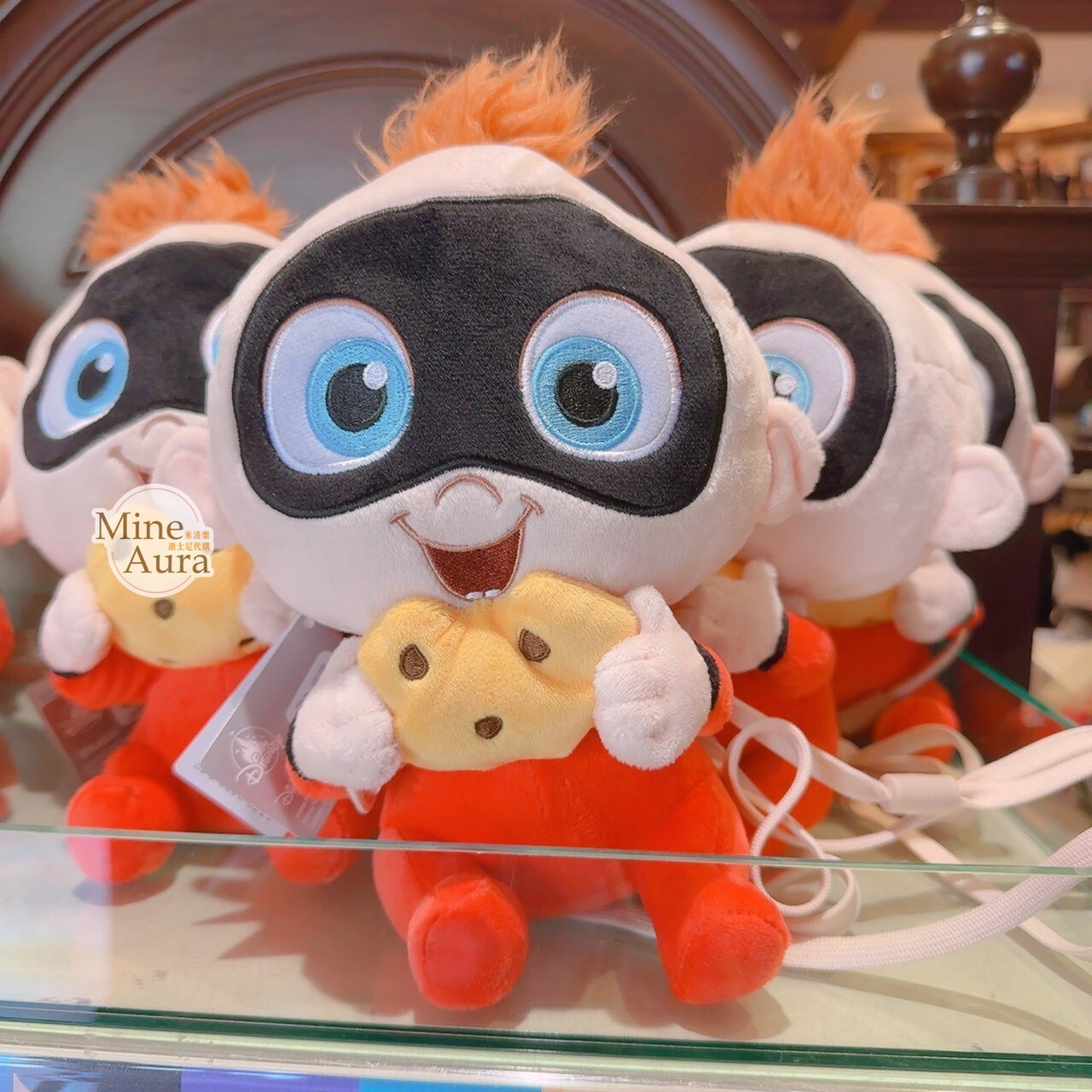 皮克斯 Pixar 玩轉夏日系列 巴小傑 Jack-Jack Parr 絨毛 娃娃 玩偶 造型 斜背小包 超人特攻隊 The Incredibles -香港迪士尼樂園