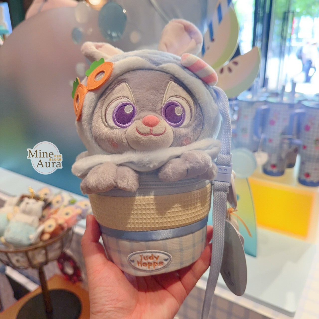 2026 夏日 動物方城市 Zootopia 哈茱蒂 Judy 兔 造型 斜背包 小包 -上海迪士尼樂園