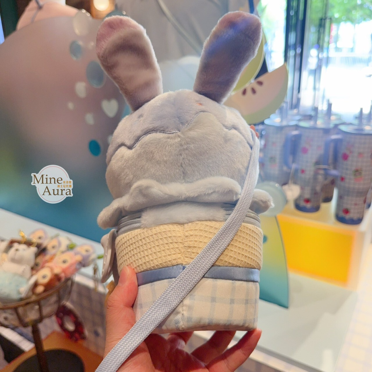 2026 夏日 動物方城市 Zootopia 哈茱蒂 Judy 兔 造型 斜背包 小包 -上海迪士尼樂園