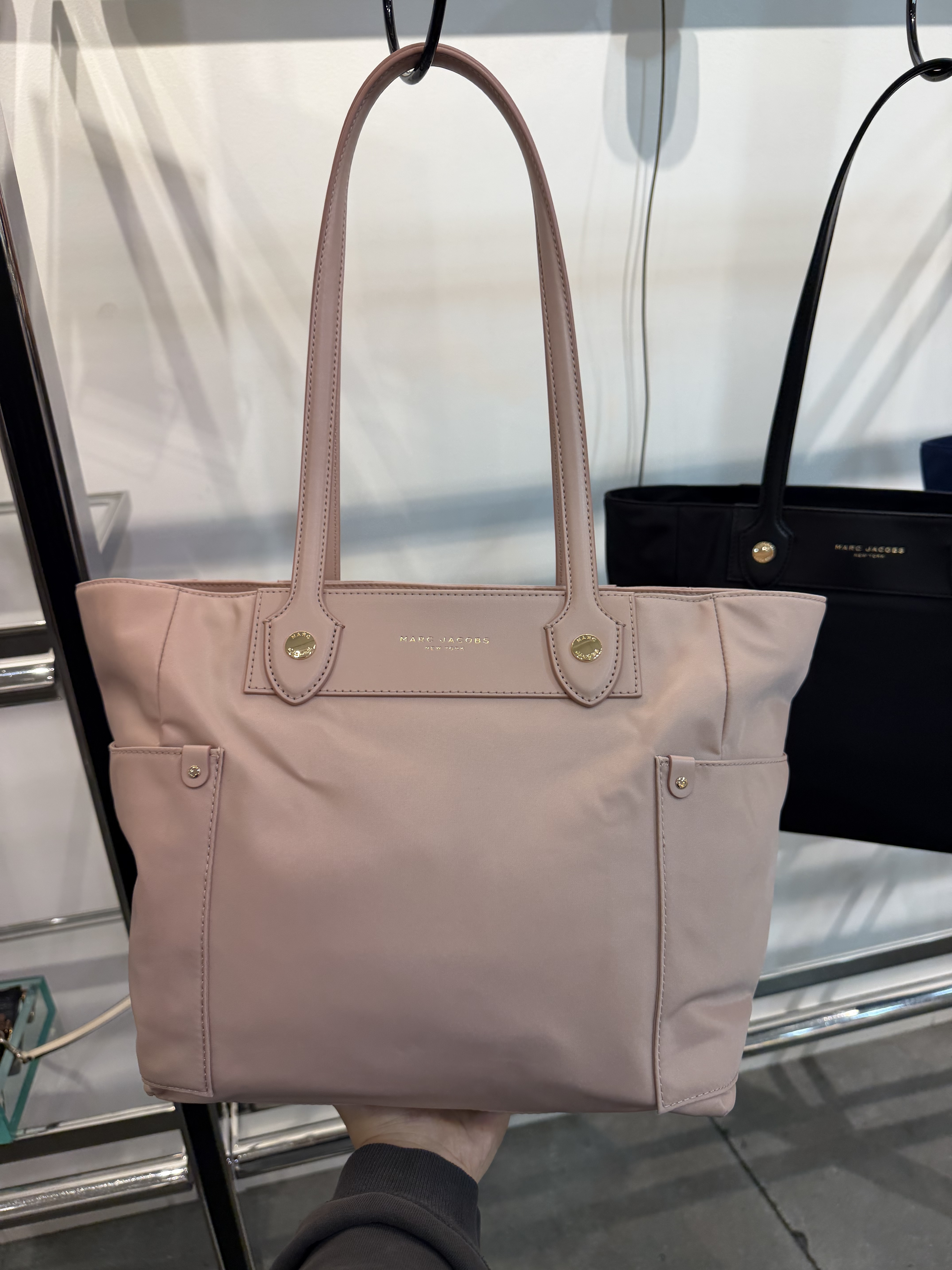 【直播】Marc Jacobs LX062661 尼龍托特包(粉色)