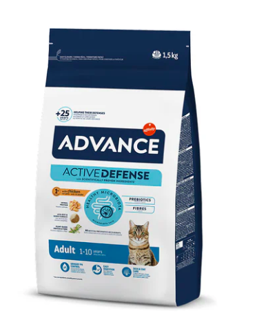 Advance 日常護理雞肉大米配方成貓糧 1.5KG