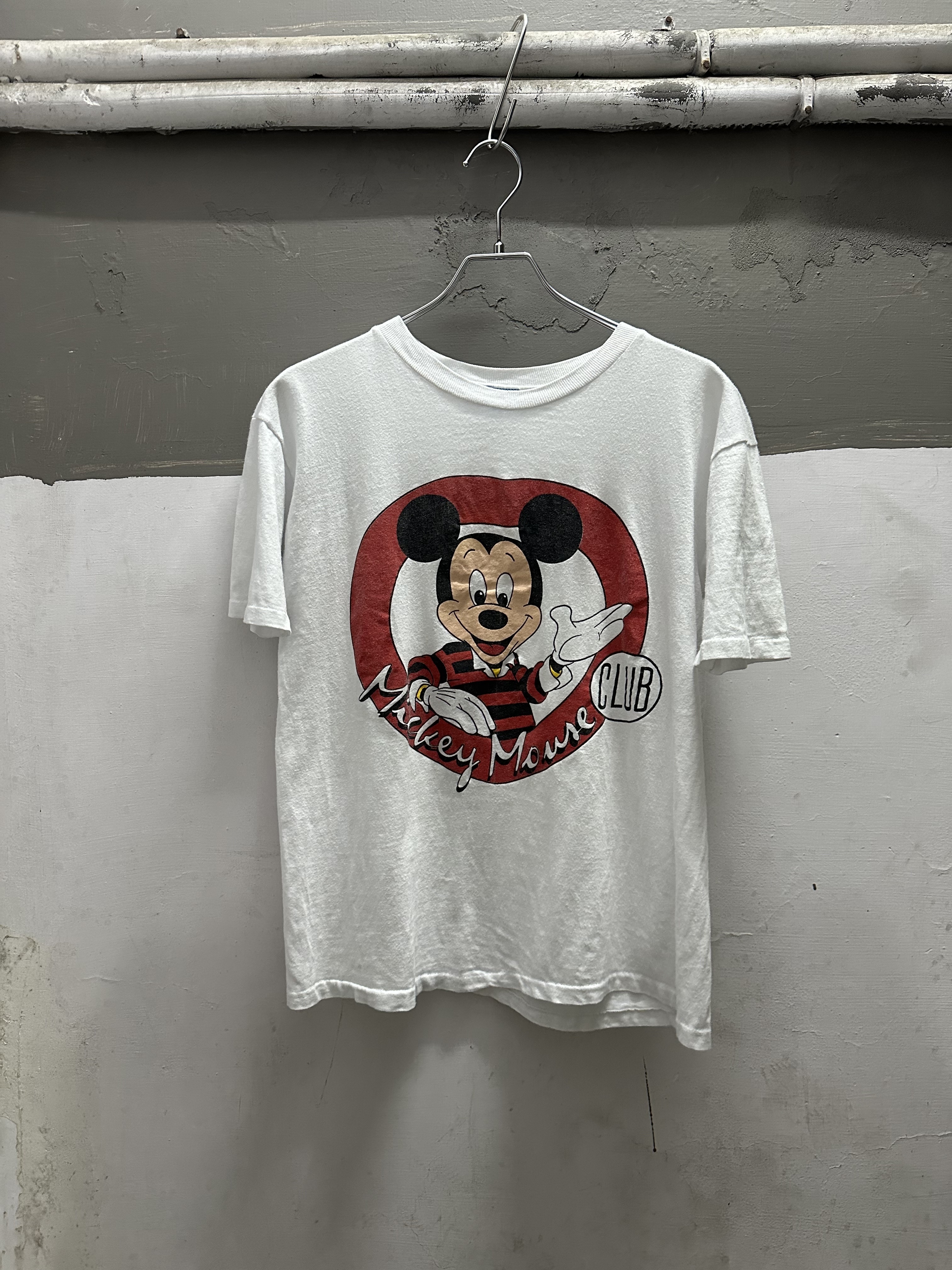80~90’s Disney  Micky Mouse Club T-Shirt (MADE IN USA)