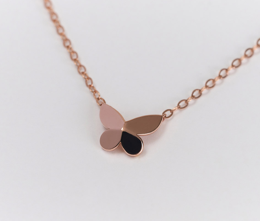 BS044 LLOYD 陽光蝴蝶14K 頸鍊 Sunshine Butterfly 14K Necklace