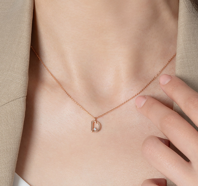 BS042 LLOYD LD Triumph 培育鑽 10K 頸鍊 LD Triumph Lab Diamond Necklace