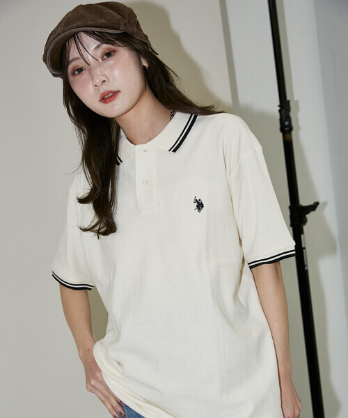 日本 U.S. POLO ASSN. x PUBLUX Pique Polo