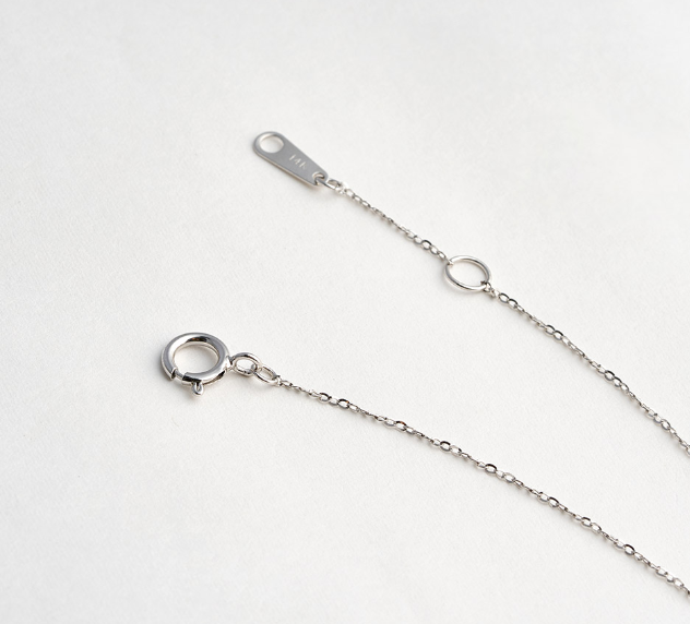 BS037 LLOYD Dazzling 0.16ct 培育鑽 14K 頸鍊 Dazzling Lab Diamond 14K Necklace