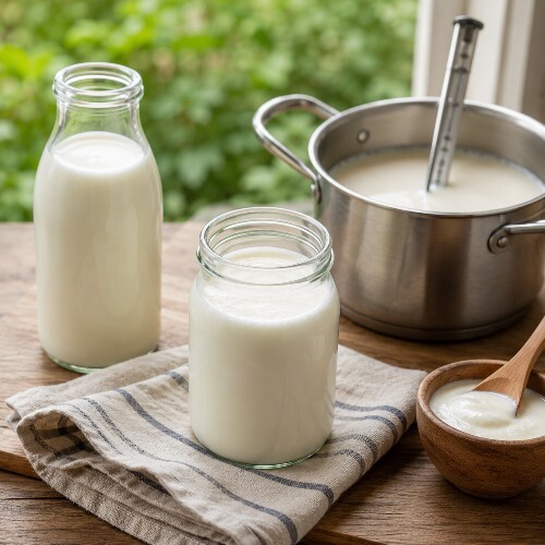 指的是乳糖被微生物或真菌在無氧條件下，分解成更簡單的糖、酸和其他副產品的過程。正式說法，是細菌分解食物中的葡萄糖或其他六碳糖等糖分，轉化為細胞能量和代謝物乳酸的過程