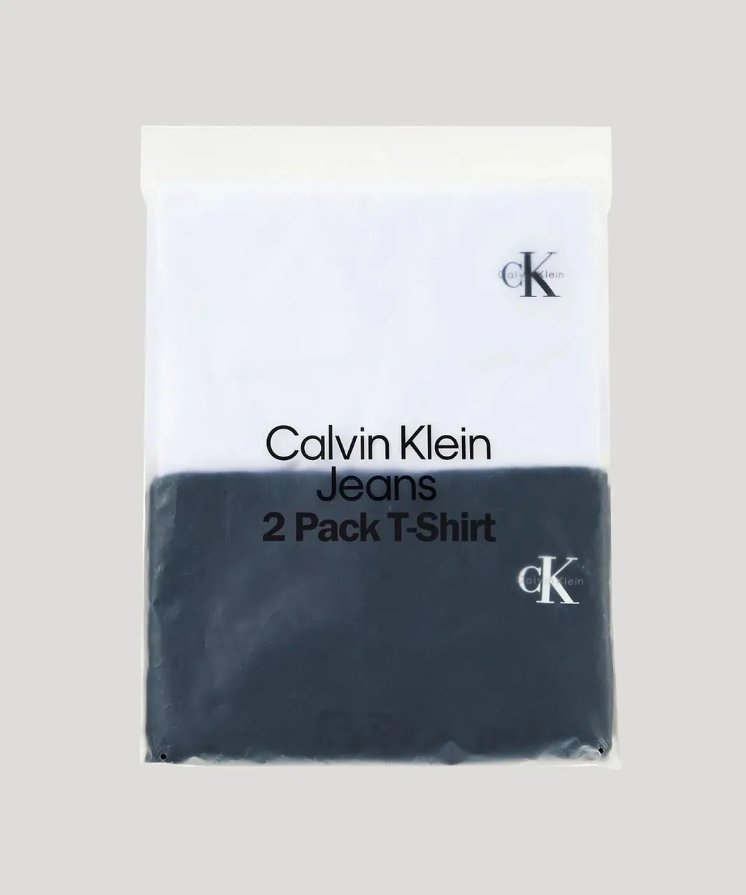 【逢甲 FUZZY】<限時下殺> Calvin Klein 兩件一組 男女 胸前logo 刺繡 短袖  CK 黑色 白色