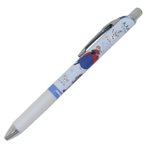 『Pentel』大人の図鑑冰雪奇緣 X 0.5 極速鋼珠筆 ENERGEL