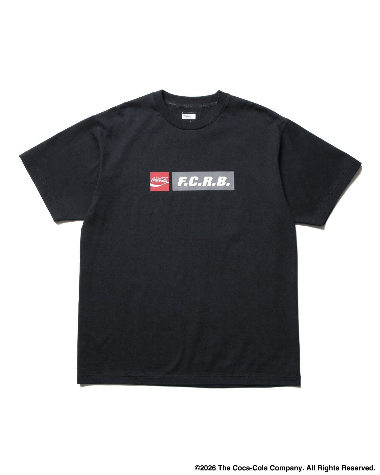 FCRB Coca-Cola AD BANNER TEE - Black