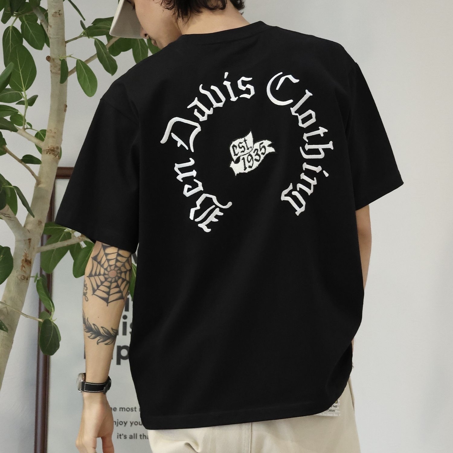 Ben Davis JP Old English EMB Tee
