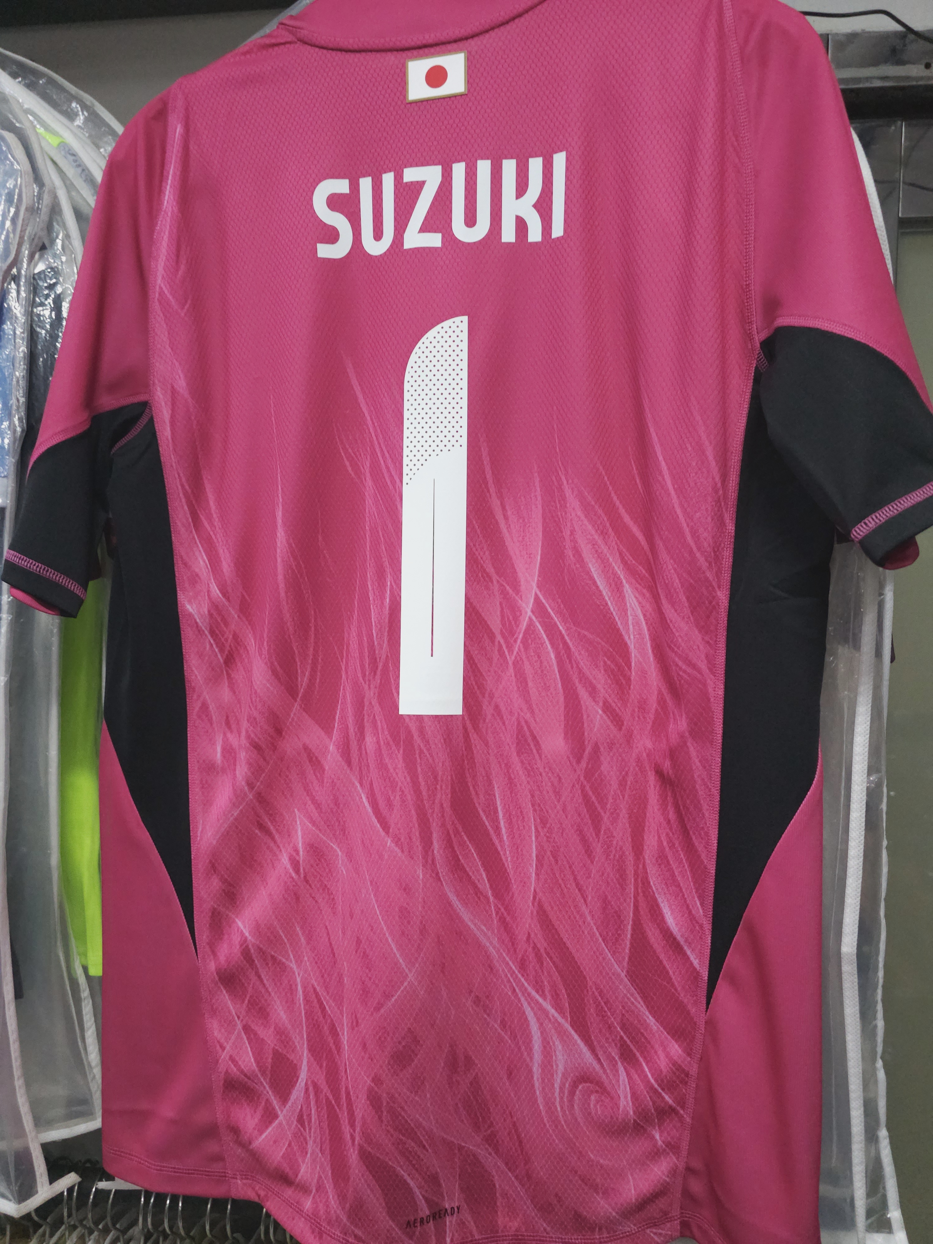 2024日本國家隊 x Y3 DIY粉龍球員版球衣