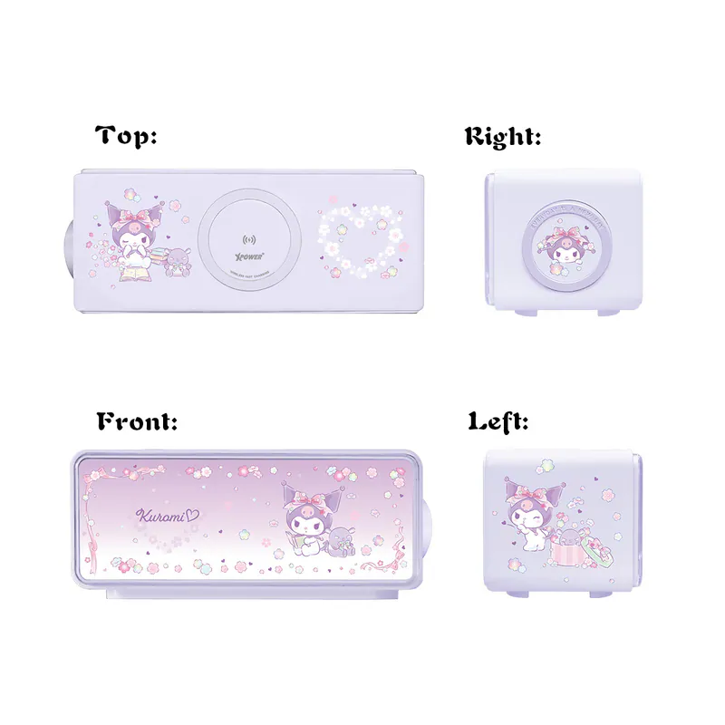 XPower x Sanrio Kuromi Rhythm F05 無線藍牙喇叭小夜燈