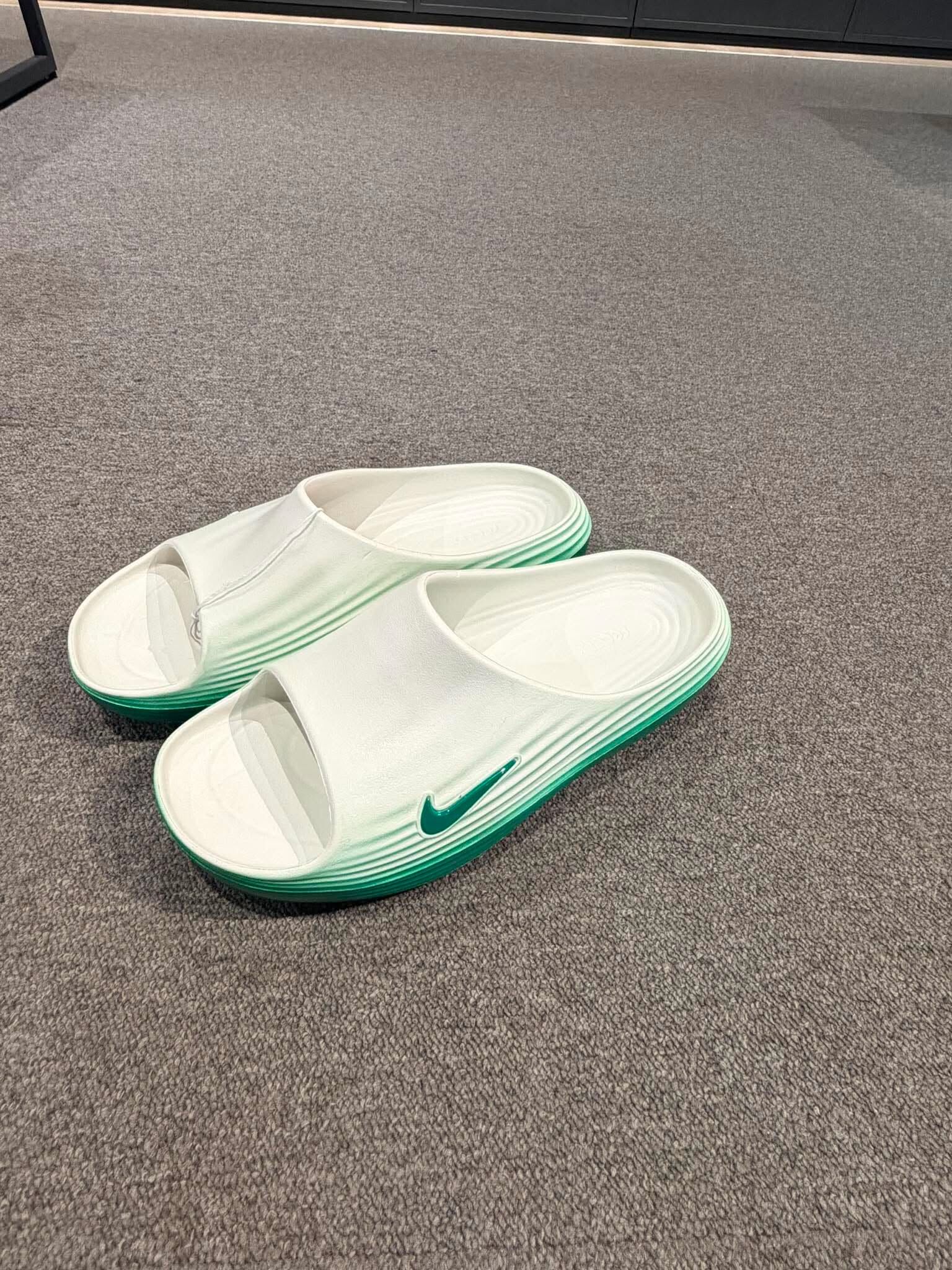 Nike ReactX Rejuven8 SLIDE 白綠色 男款 拖鞋 HV4479-303