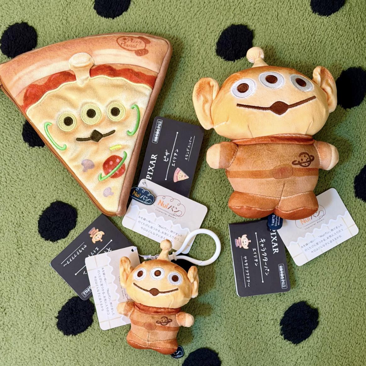 日本限定 DISNEY 玩具總動員 三眼怪麵包坊 娃娃 吊飾 TOY STORY 迪士尼