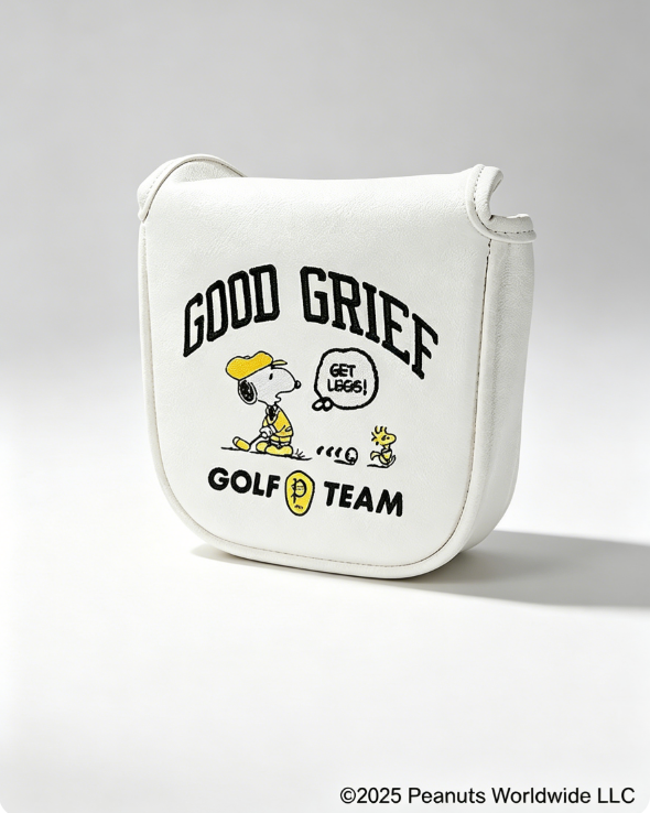 Snoopy Golf Team 半月型推桿套