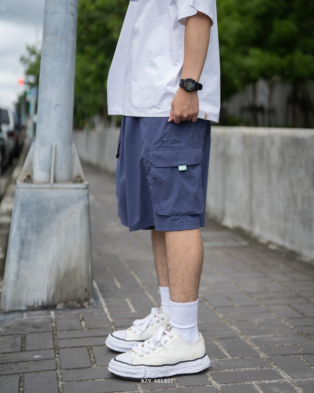 #現貨 NIKE DRY 魔鬼氈口袋 寬鬆 工裝短褲 IH8658-508 砂紫