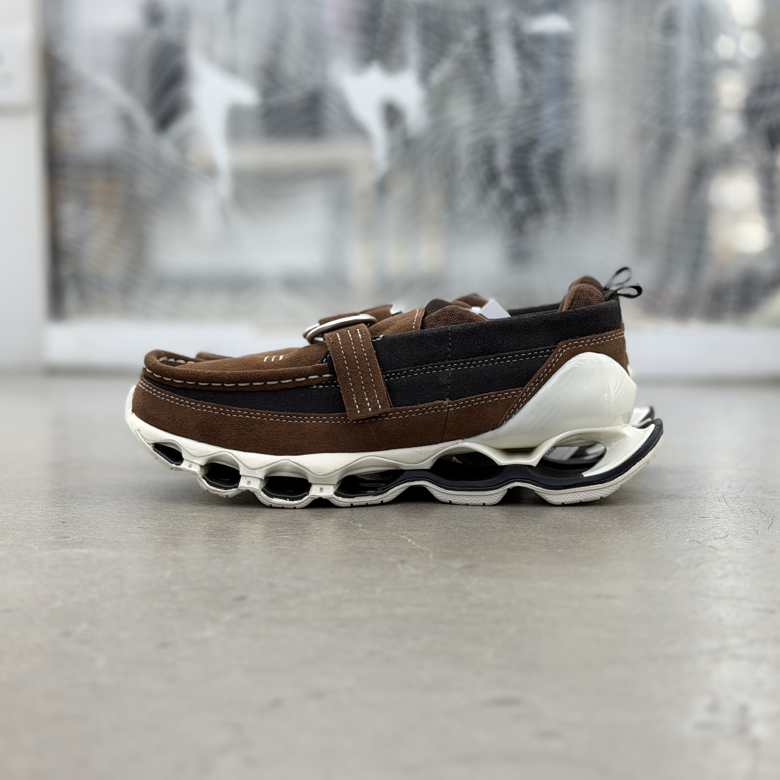 Mizuno x Setsumasa Kobayashi Wave Prophecy Ring Moc- Brown