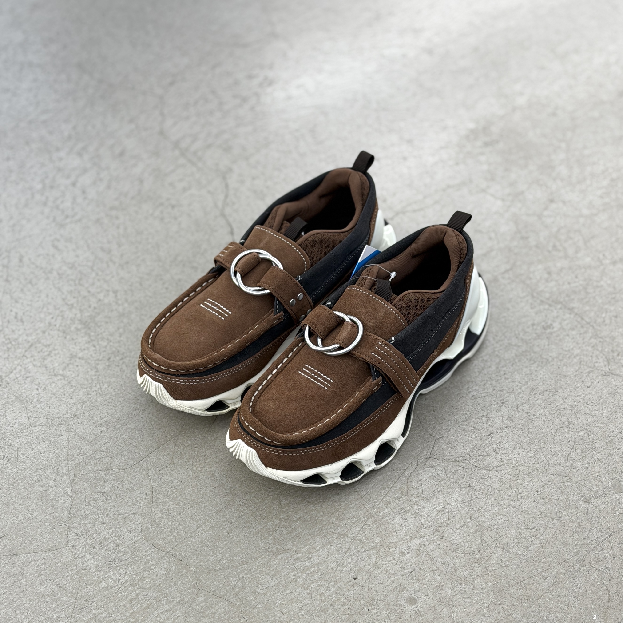 Mizuno x Setsumasa Kobayashi Wave Prophecy Ring Moc- Brown