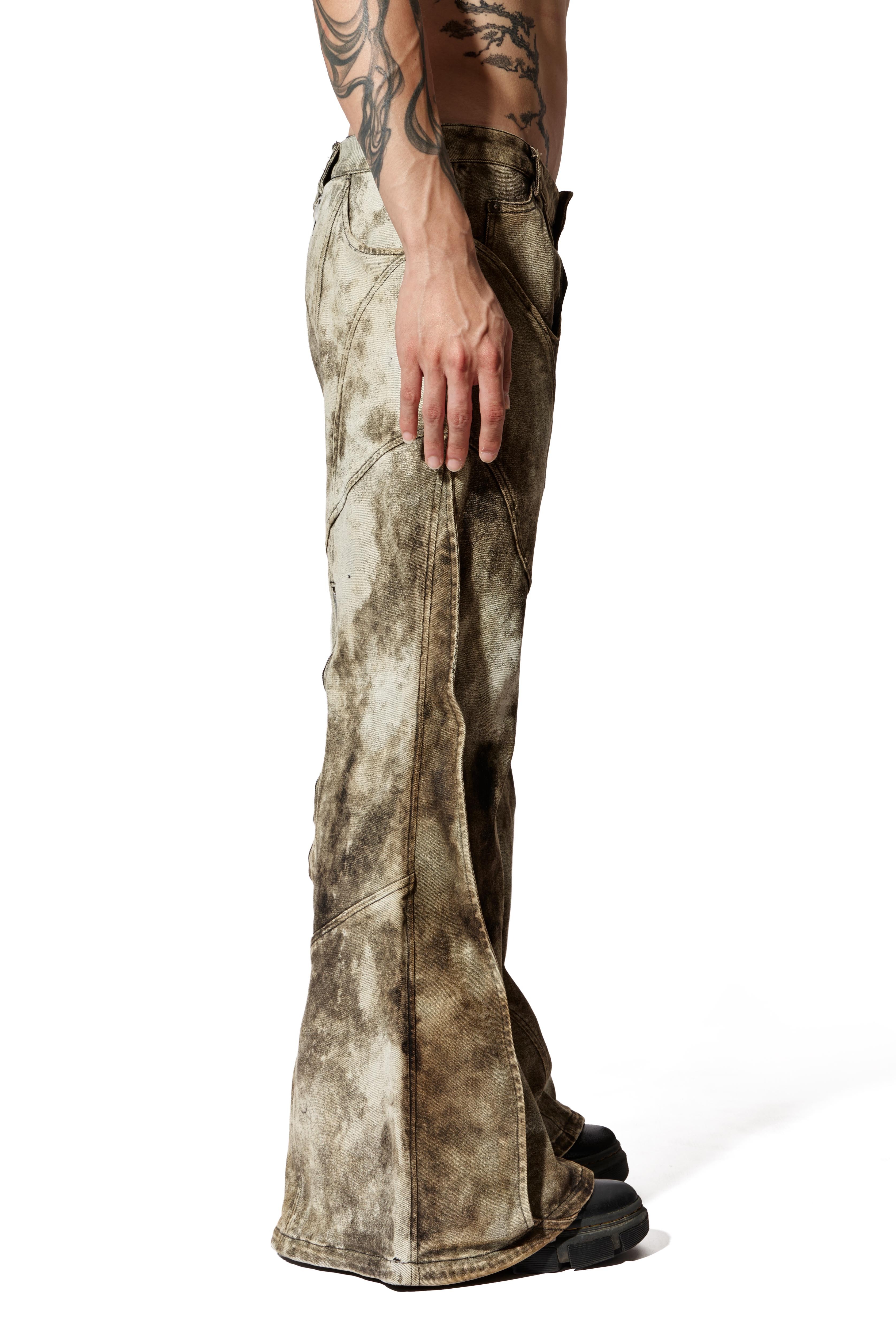 REMIX "LaMina Pants"(Oil Stained Carbon)