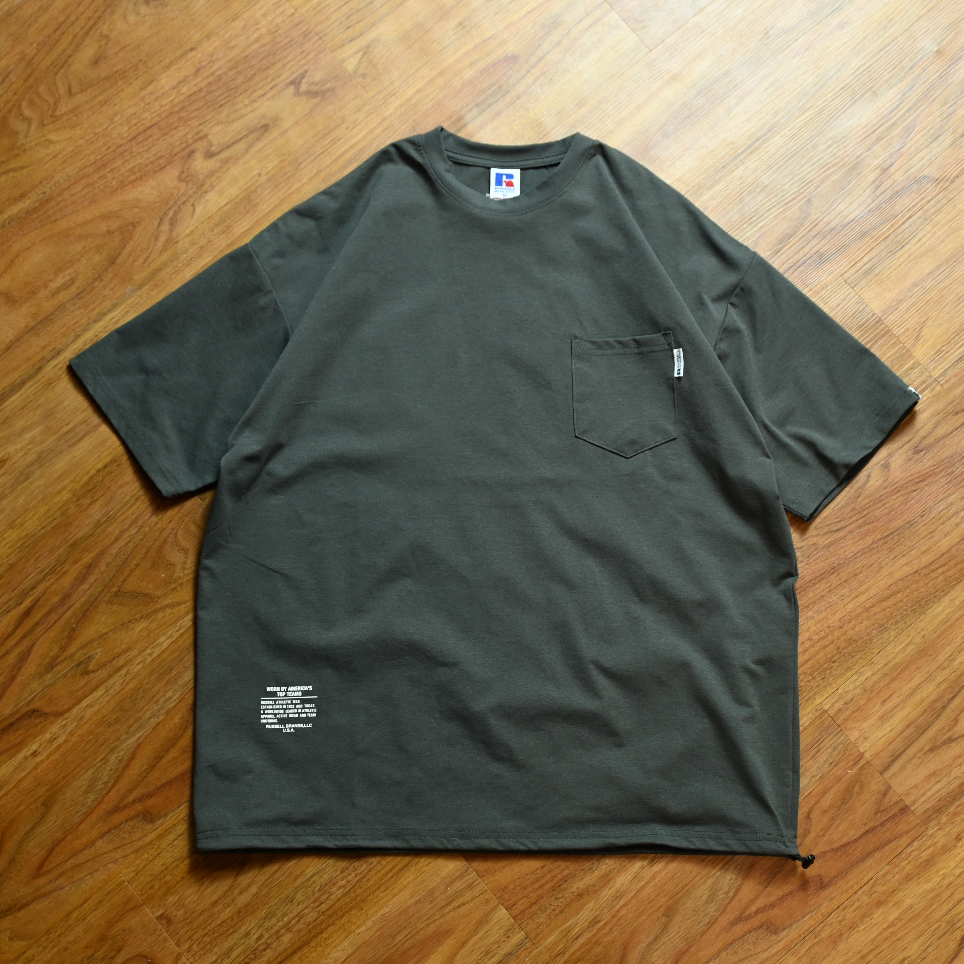 Russell Athletic JP 吸汗速乾 Hem Cord Tee