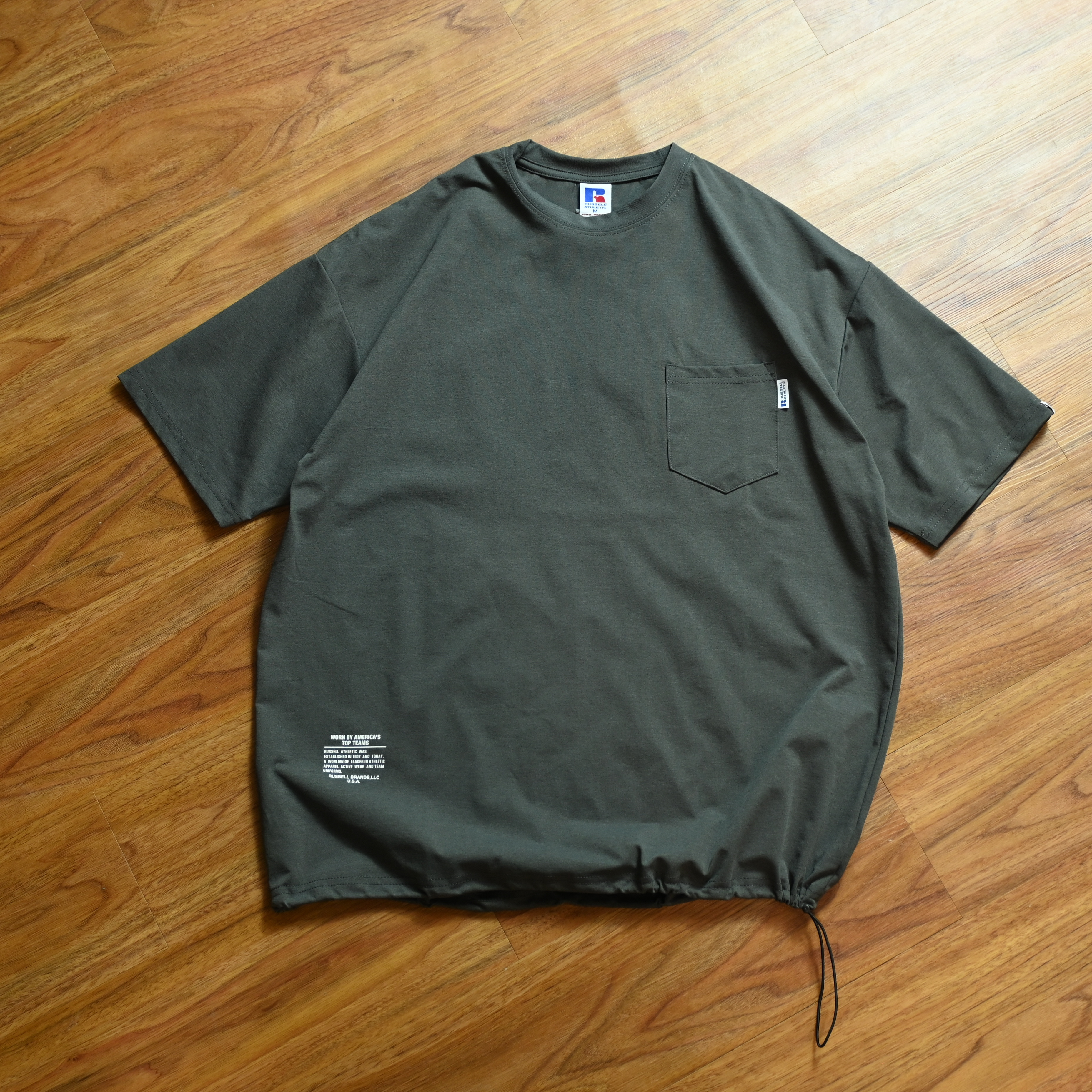 Russell Athletic JP 吸汗速乾 Hem Cord Tee