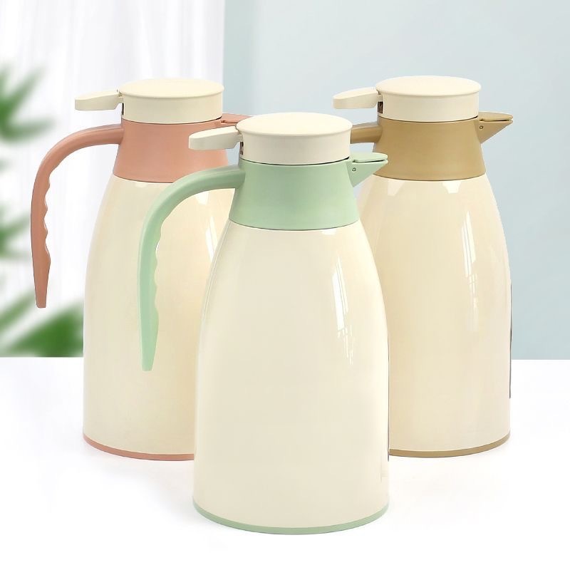 保温壶 冷热2用 玻璃内胆 1.6L