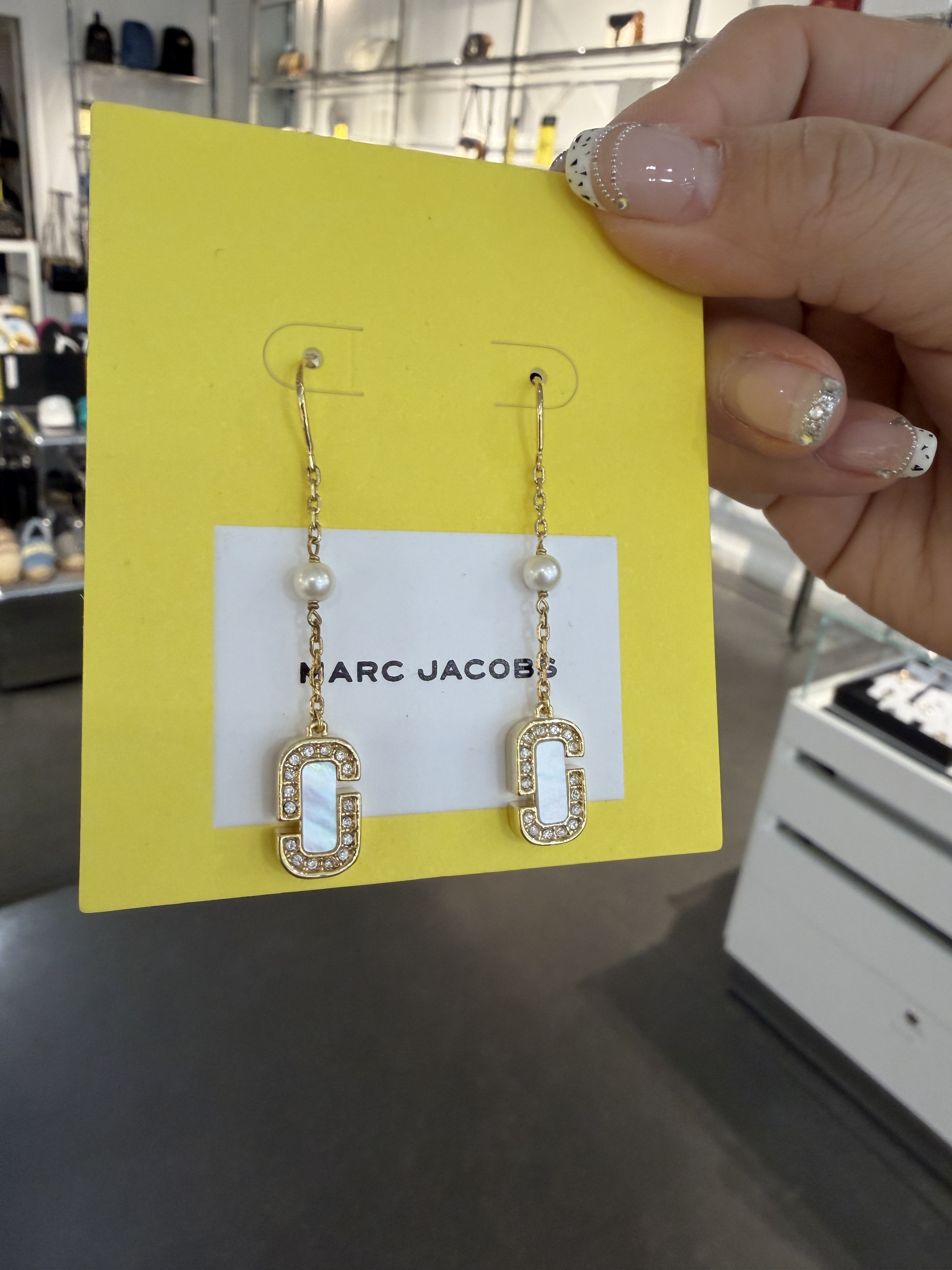 【直播】Marc Jacobs LX062686 吊款耳環