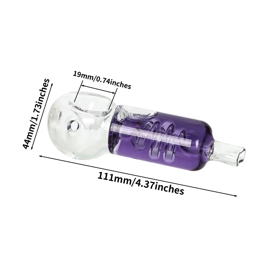 【飛航模式】Cryo Glycerin、甘油冷凝設計、彩色透明玻璃煙斗 #Pipe