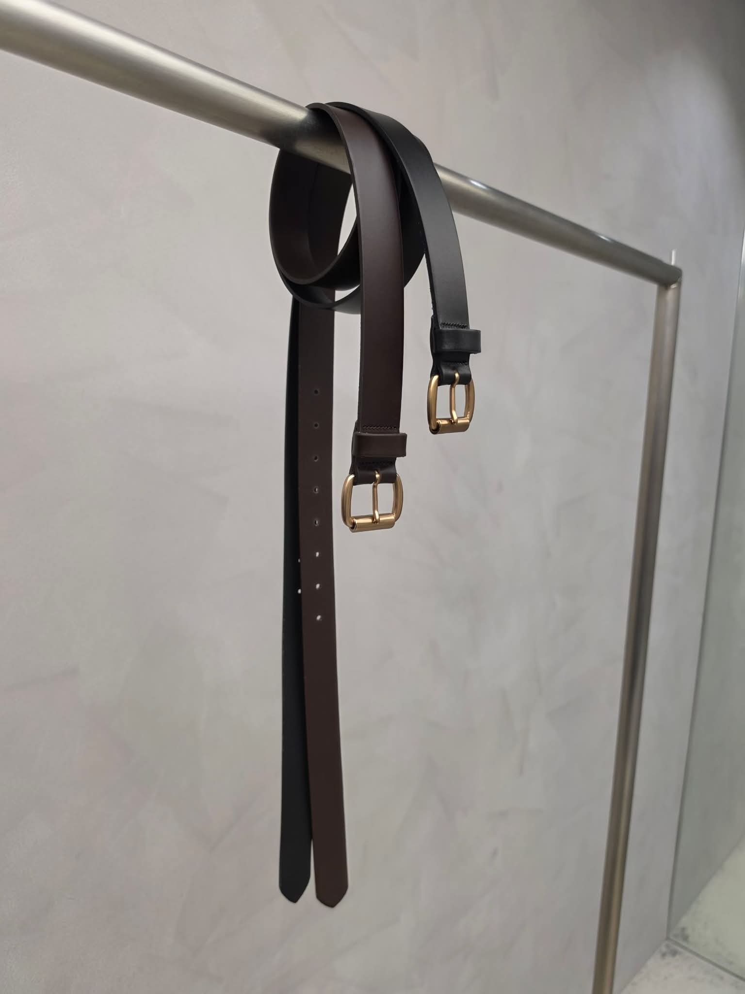 金扣真牛皮皮帶 TAC-AT-004A
