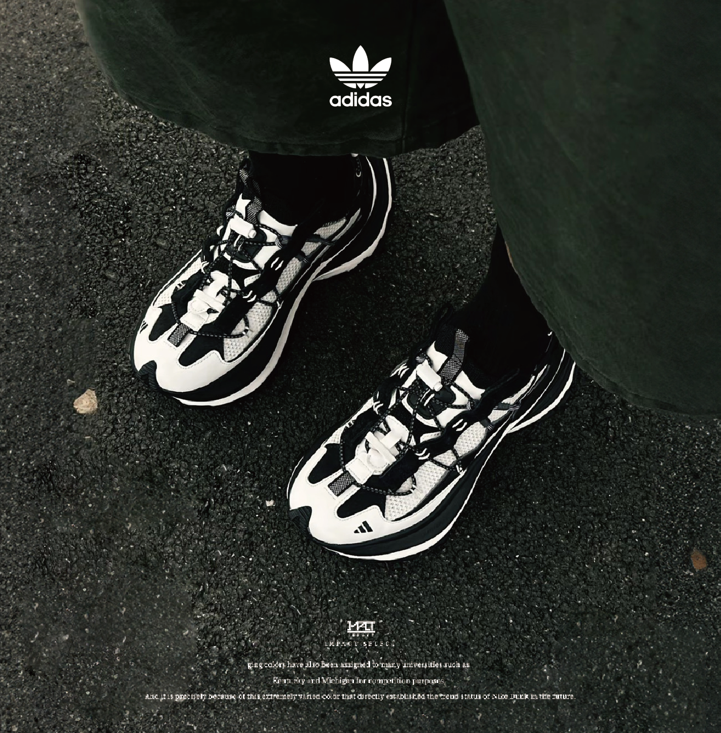 adidas FOS XLG SPEED HIKE 黑白配色 登山減震 巴黎世家平替 輕機甲鞋 KK1916