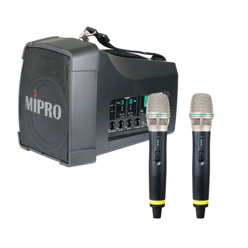 MIPRO MA-200D 5.8GHz｜雙頻道無線擴音機