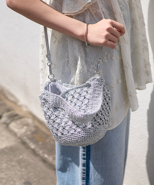 FREAK'S STORE / Glitter Yarn 2-Way Bag