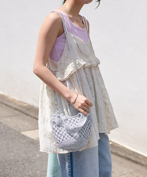 FREAK'S STORE / Glitter Yarn 2-Way Bag
