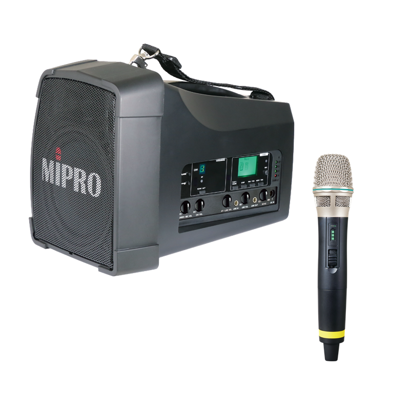 MIPRO MA-200 5.8GHz｜雙頻道無線擴音機