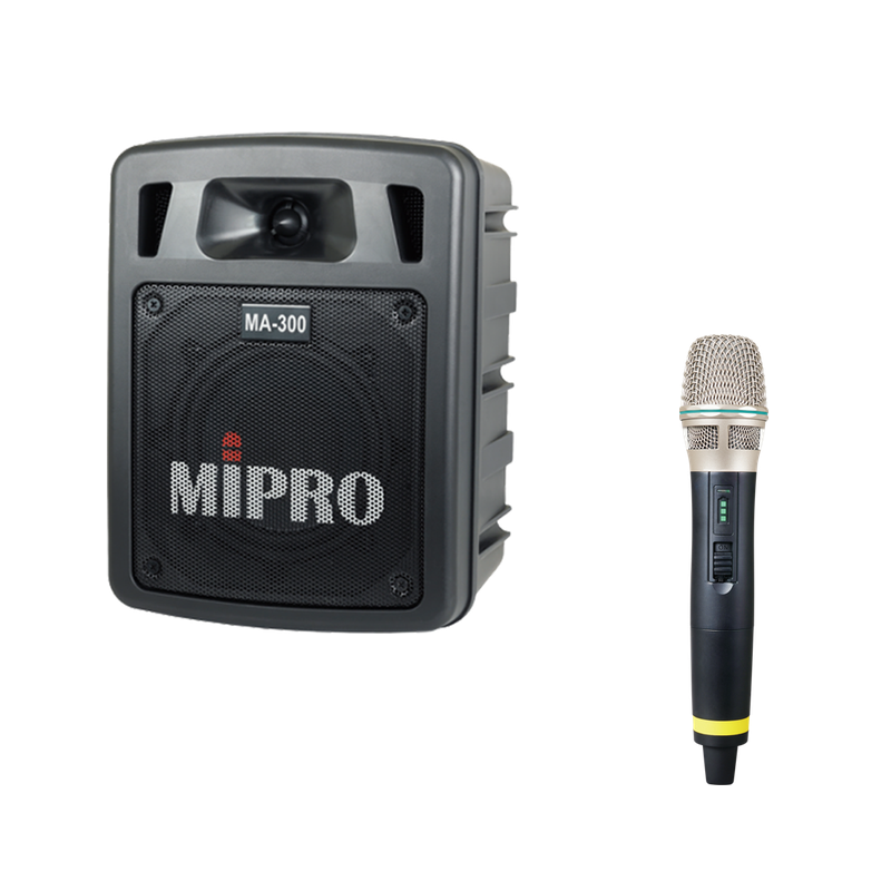 MIPRO MA-300 5.8GHz｜雙頻道無線擴音機