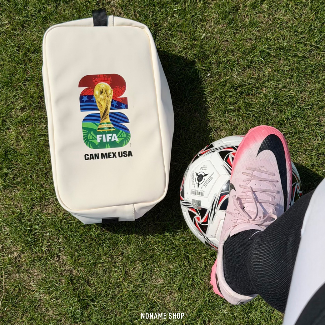FIFA 2026 世界足球盃 潮流 金杯 印花 足球包 比賽裝備 運動 防水 收納包 鞋袋 兩色