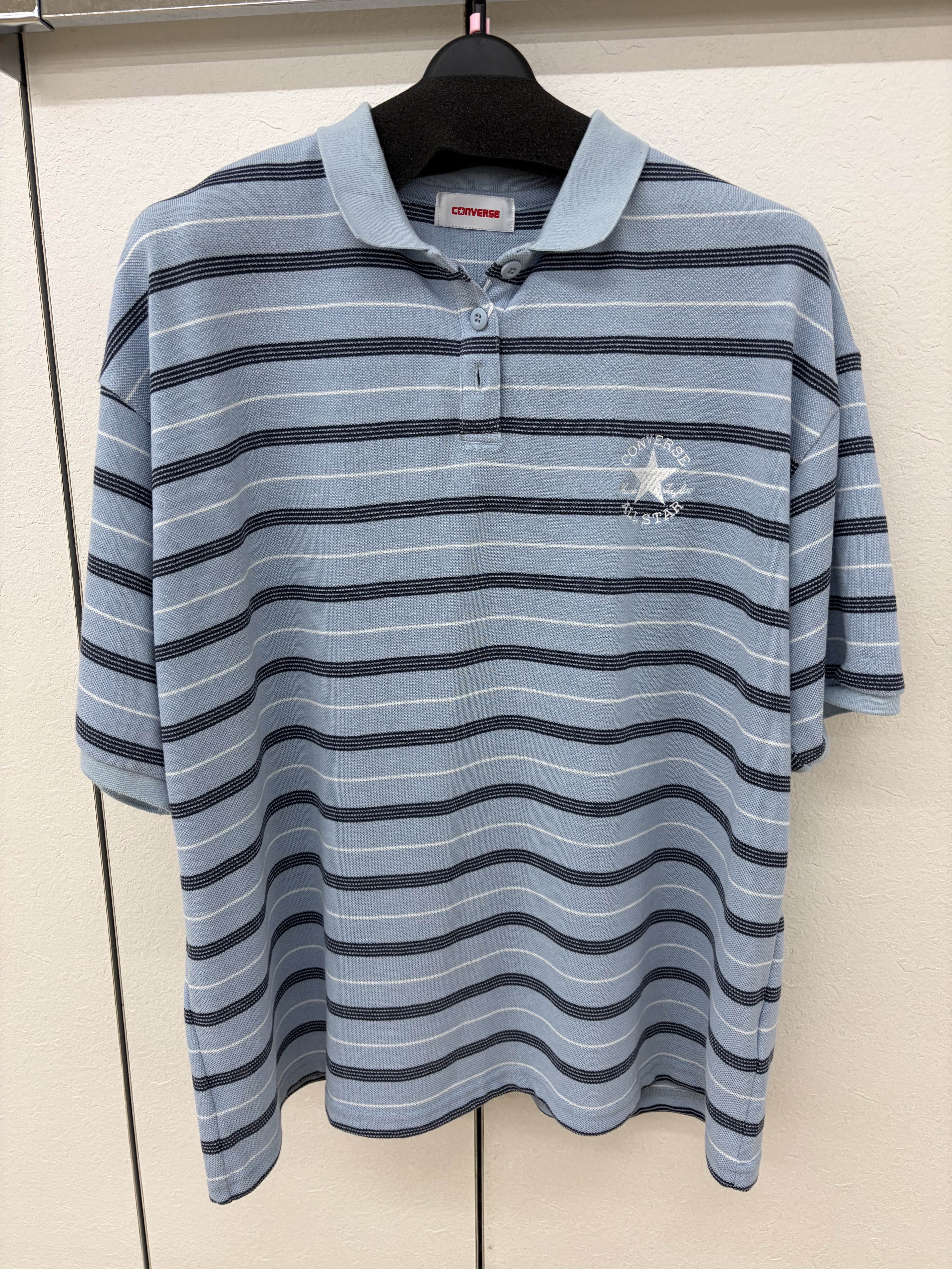 Con 橫間刺繡logo Polo恤