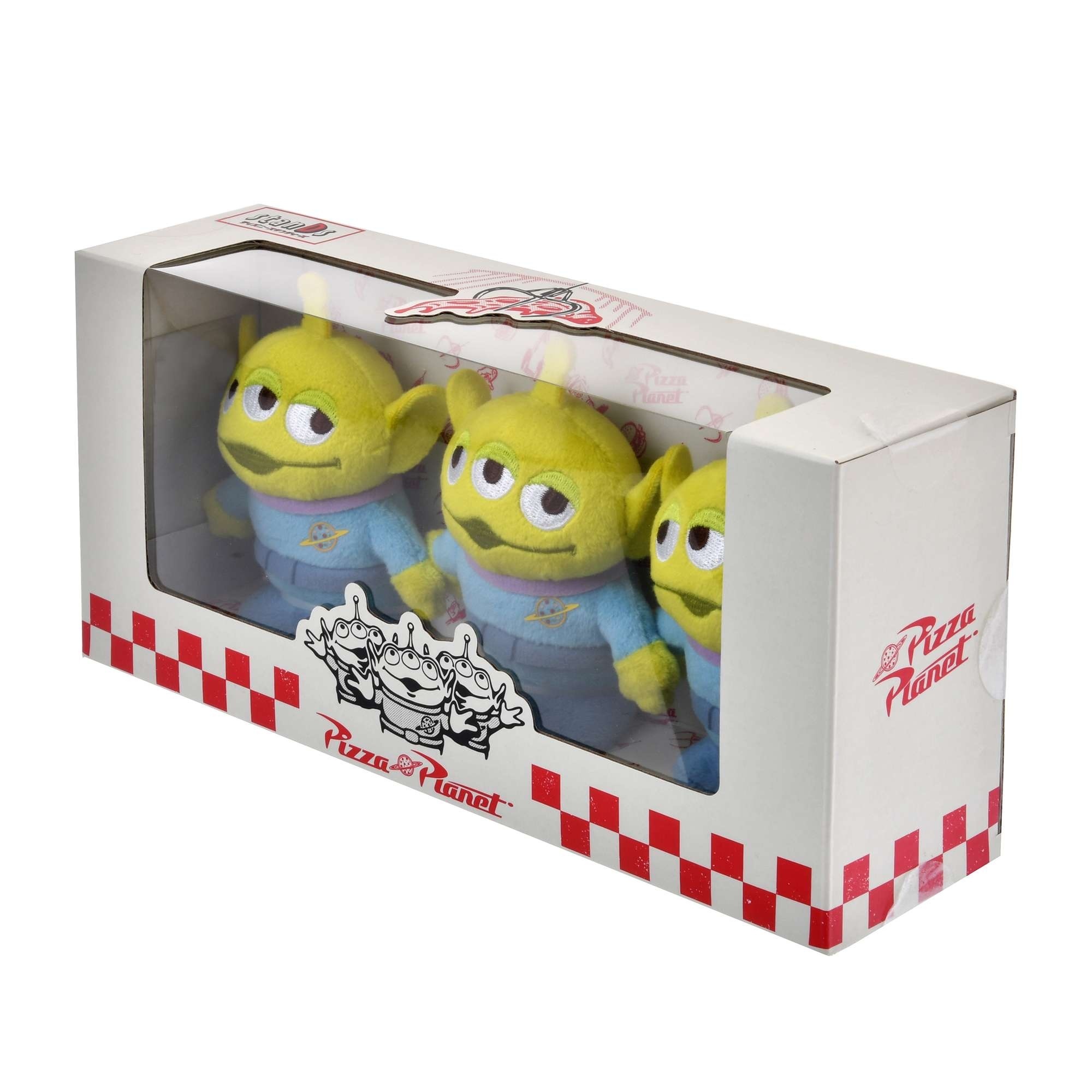 日本限定 DISNEY 玩具總動員 三眼怪組合 三入組 毛絨娃娃 TOY STORY 迪士尼