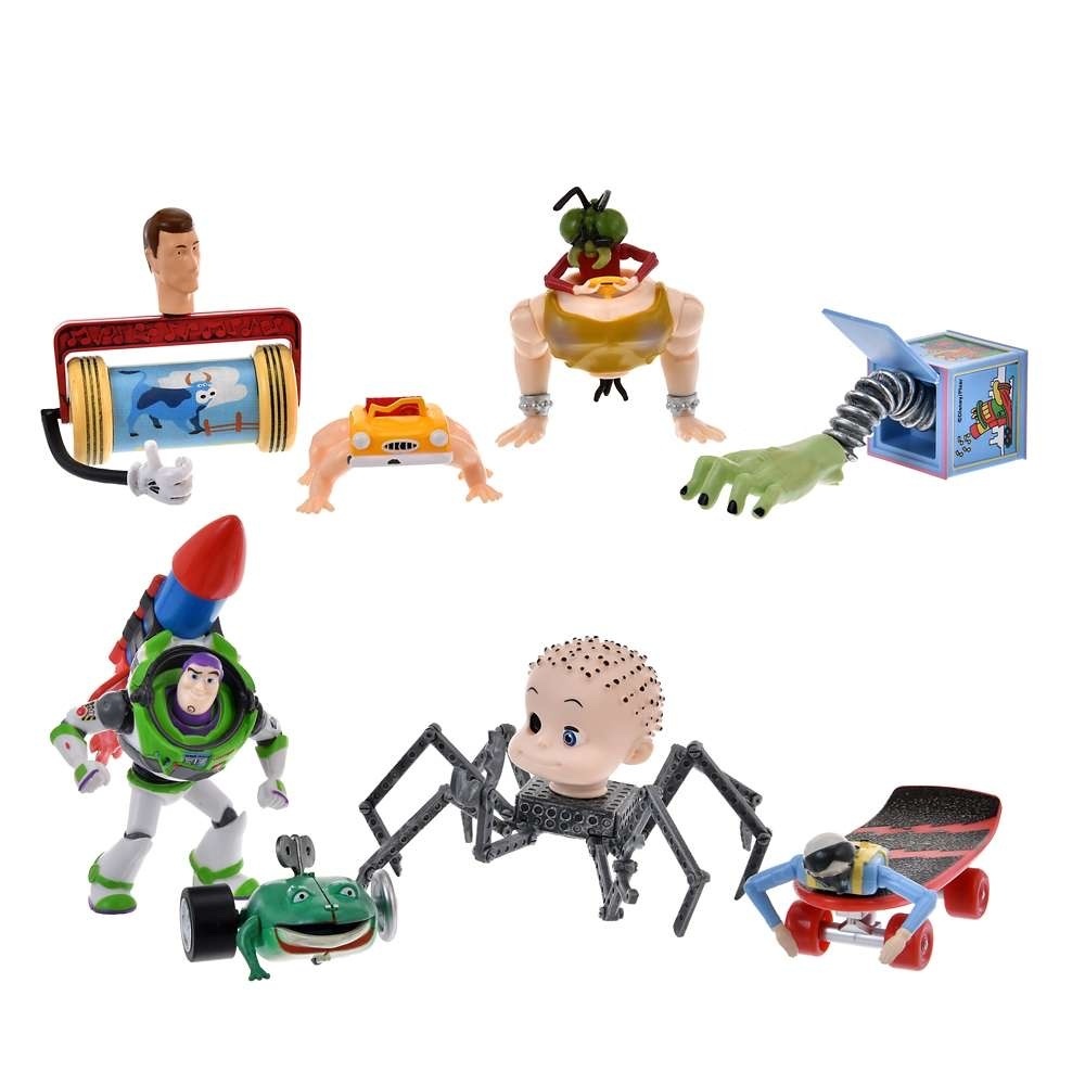 日本限定 DISNEY 玩具總動員 阿薛的玩具組合 公仔 TOY STORY 迪士尼