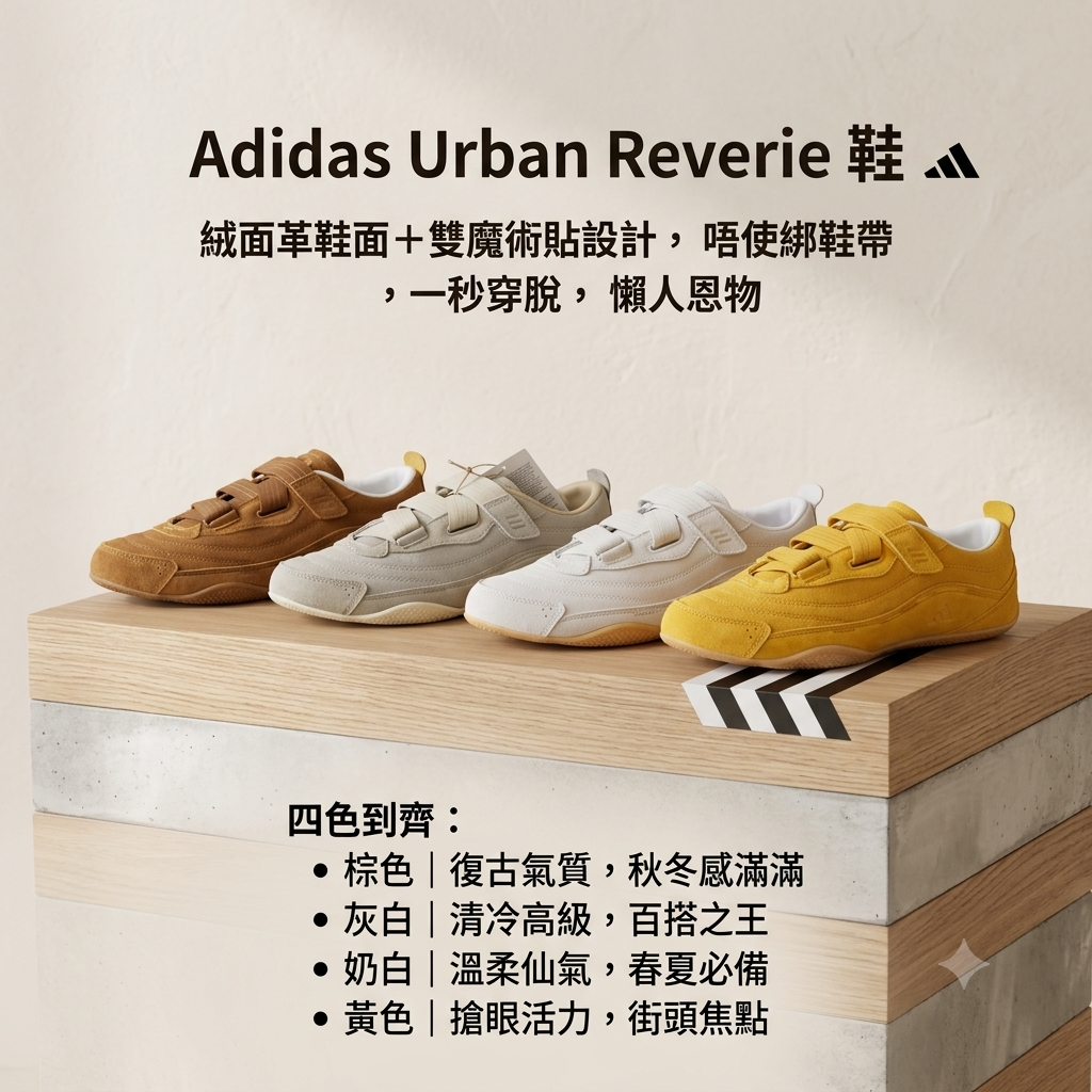 Adidas Urban Reverie芭蕾風鞋