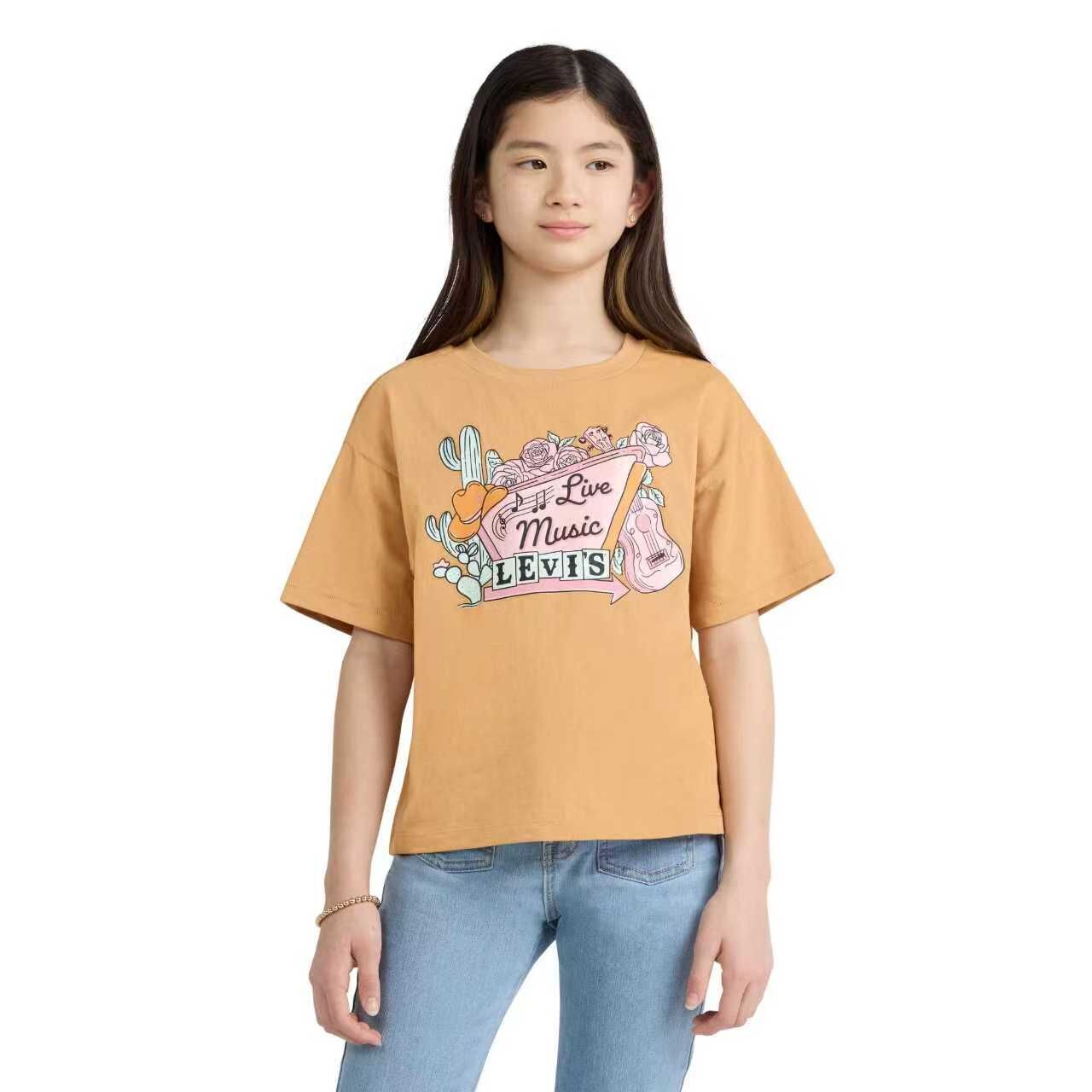 【預購】Levi's H062710  Meet and Greet 女童短袖上衣