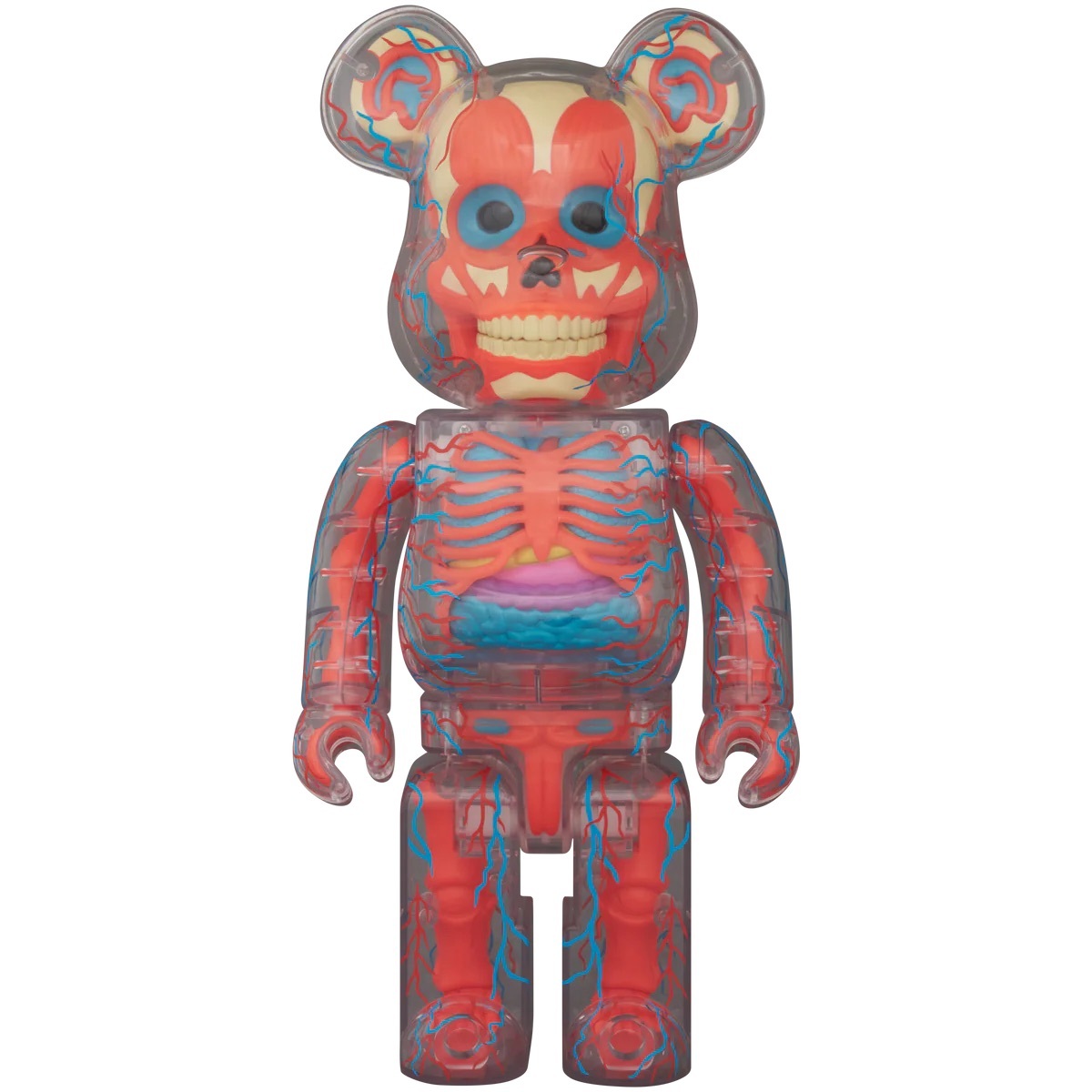 SHELTERBANK THE HUMAN BEAR ORANGE VARIANT Ver. 400％ BE@RBRICK