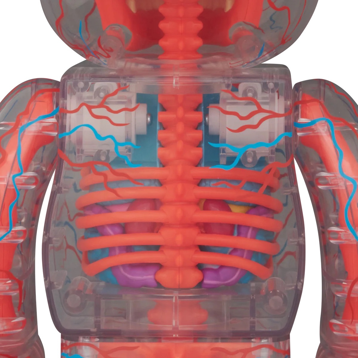 SHELTERBANK THE HUMAN BEAR ORANGE VARIANT Ver. 400％ BE@RBRICK