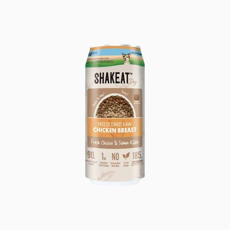 Shakeat 凍乾鮮肉(雞肉+三文魚)無穀狗糧 185g