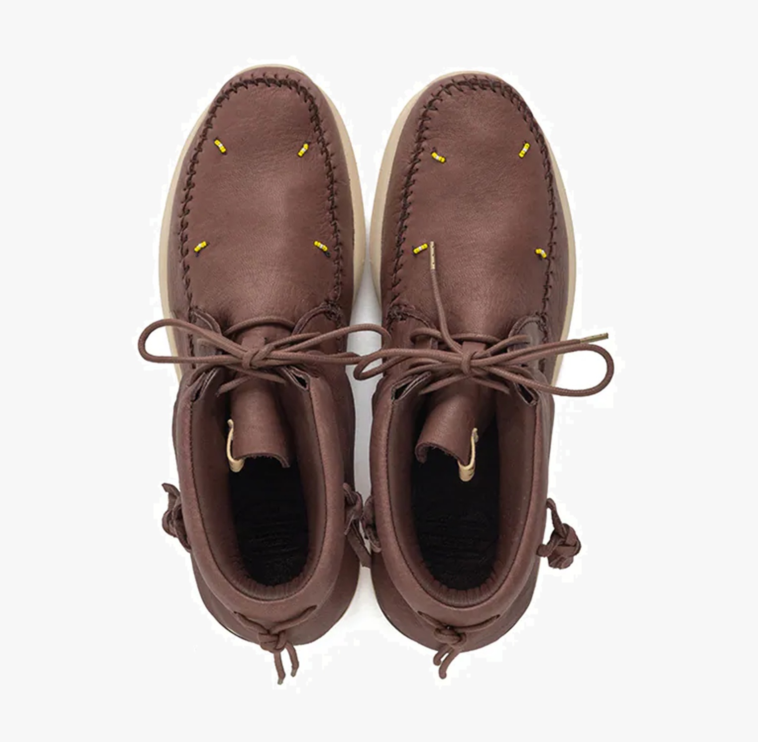 LAST PCS: VISVIM FBT LHAMO-FOLK *Finnish Deerskin (芬蘭鹿皮) - DK.BROWN PRE ORDER ITEM (預訂中)