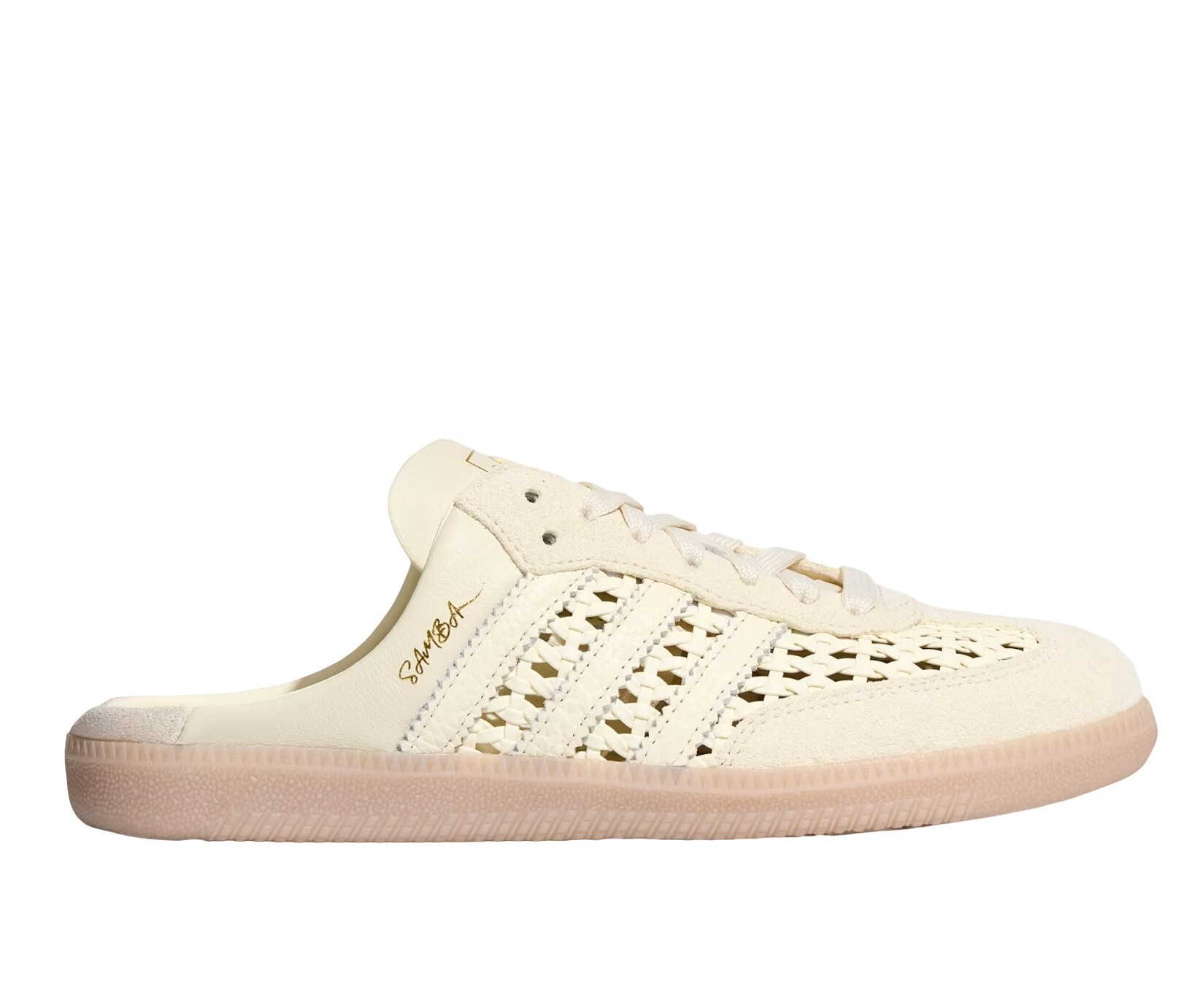 [預購] Adidas Samba Mule Woven Basketweave Cream White │ KH7719