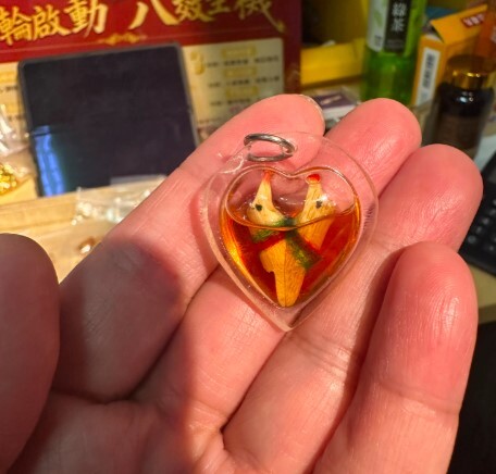 阿贊錠大師 灣油紅雞木人緣鳥牌